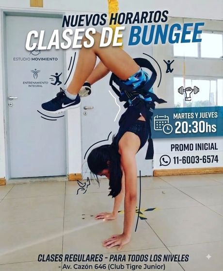 Placa de las clases de Bungee funcional